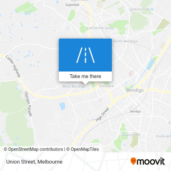 Union Street map