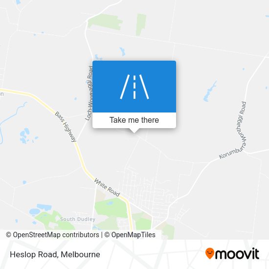 Heslop Road map