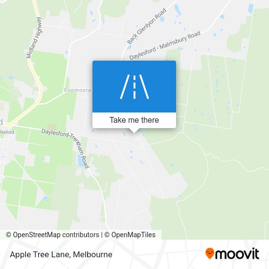 Apple Tree Lane map