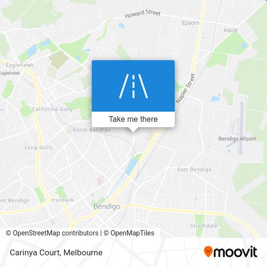 Carinya Court map