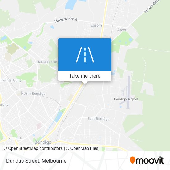 Dundas Street map