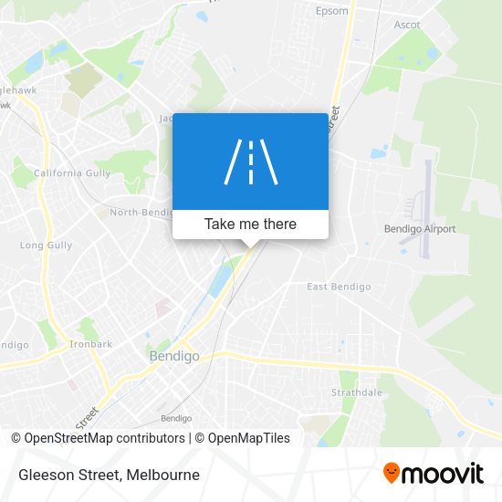 Gleeson Street map