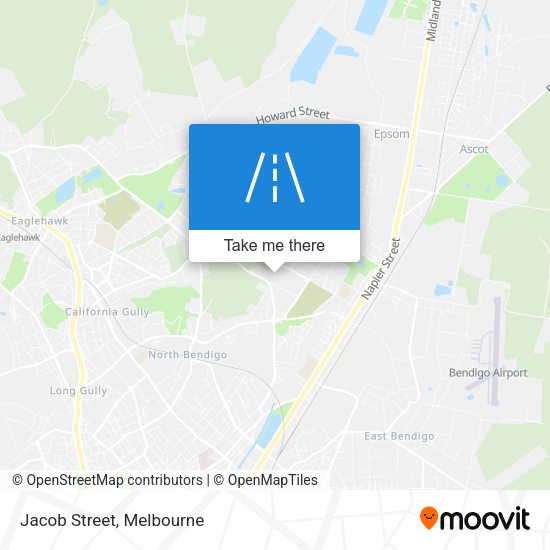 Jacob Street map
