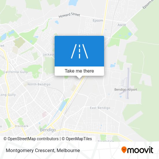 Montgomery Crescent map