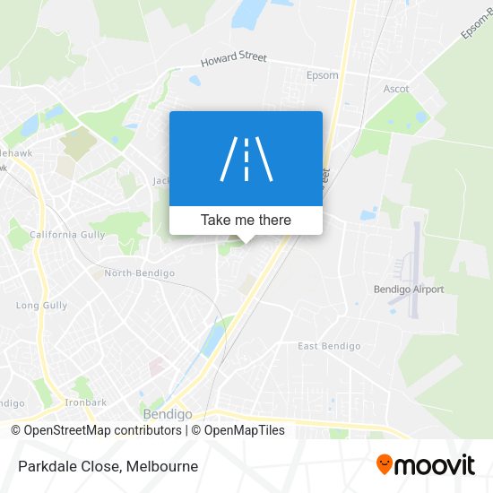 Parkdale Close map