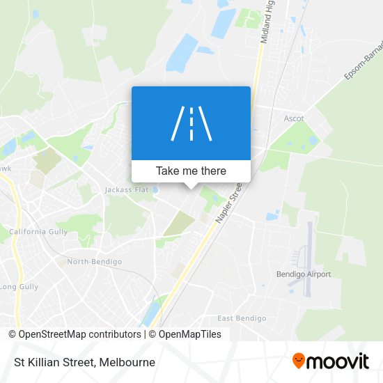 St Killian Street map