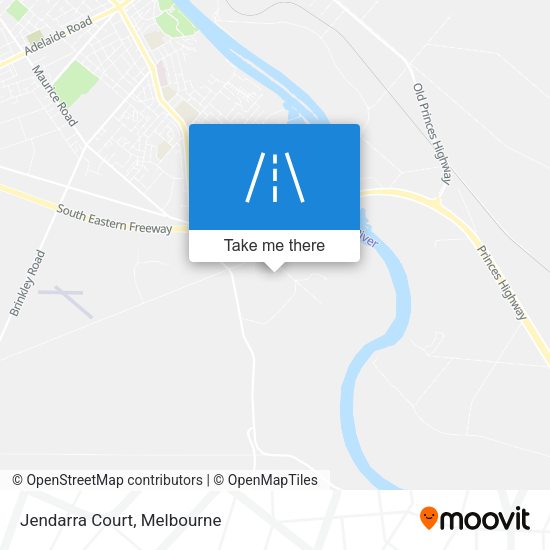 Jendarra Court map