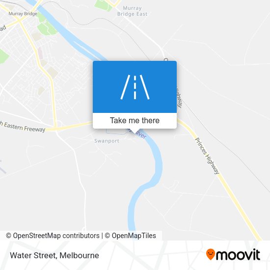 Water Street map