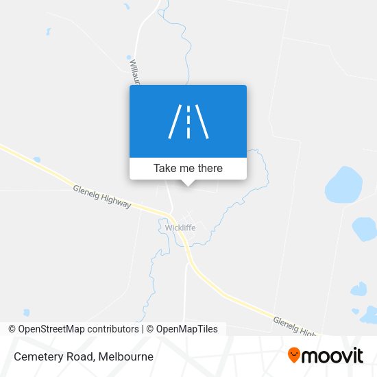Cemetery Road map
