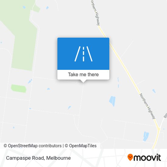 Campaspe Road map