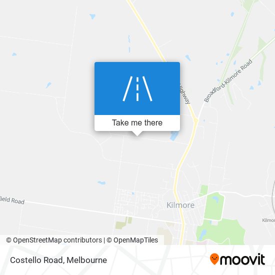 Costello Road map