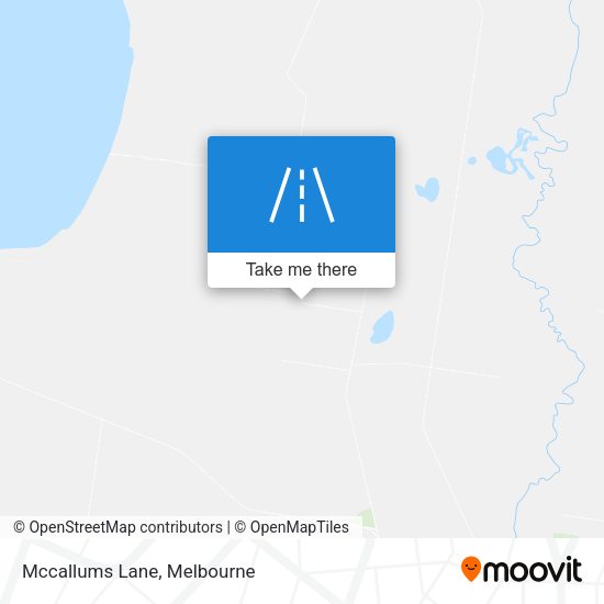 Mccallums Lane map