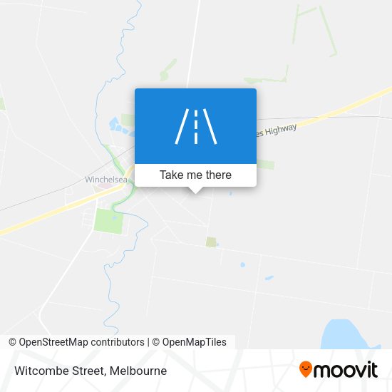 Witcombe Street map