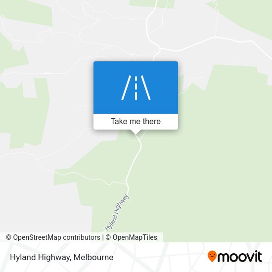 Hyland Highway map