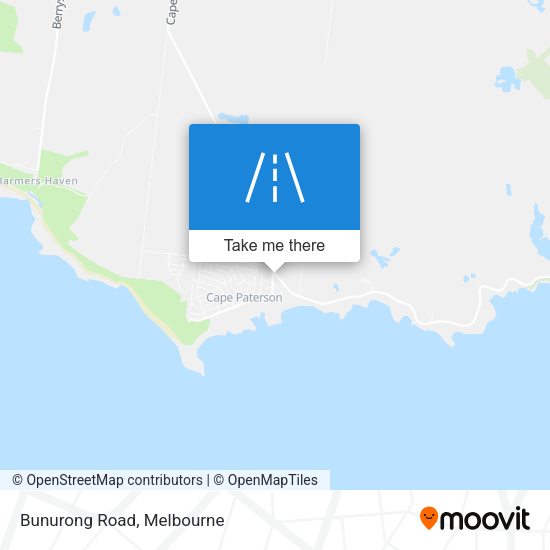 Bunurong Road map