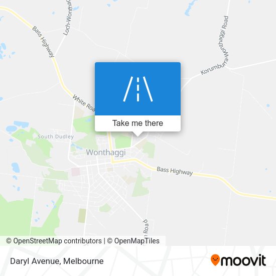 Daryl Avenue map