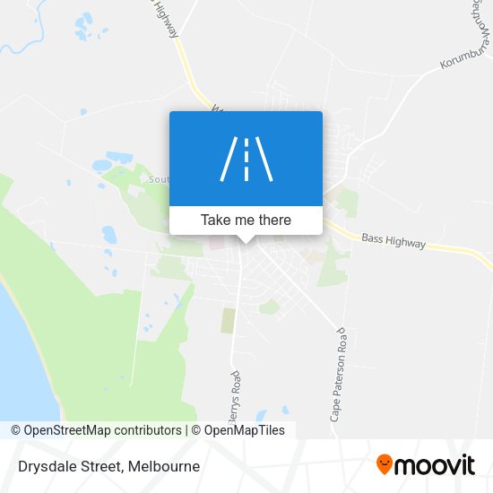 Drysdale Street map