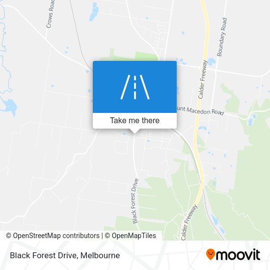 Black Forest Drive map