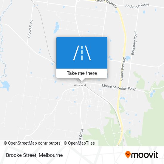 Brooke Street map
