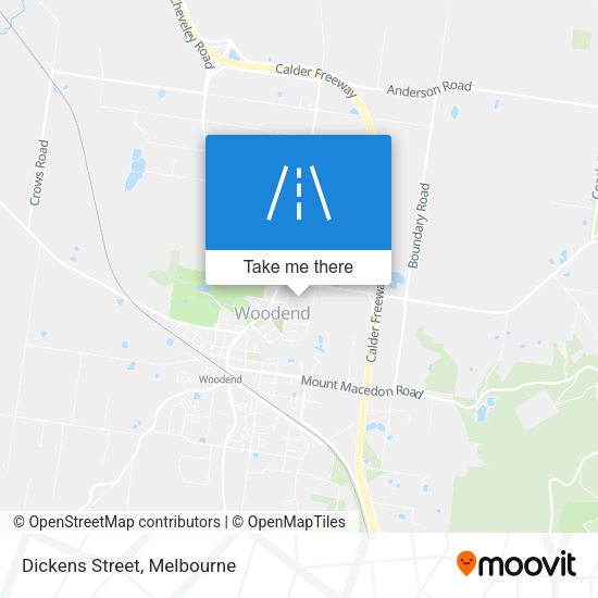 Dickens Street map