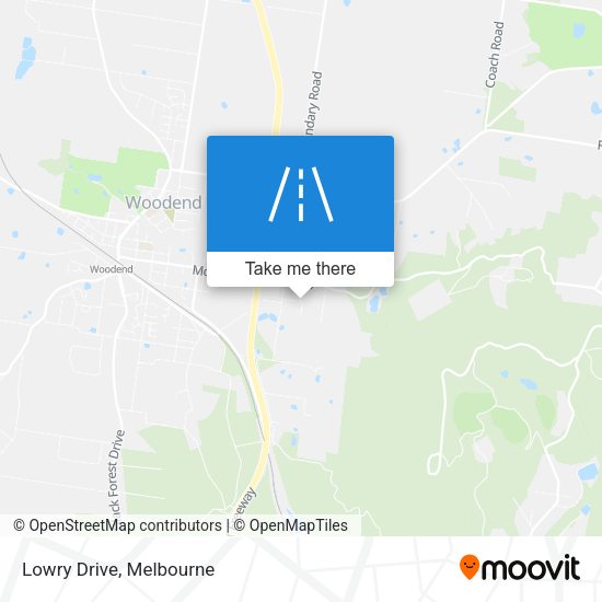 Lowry Drive map