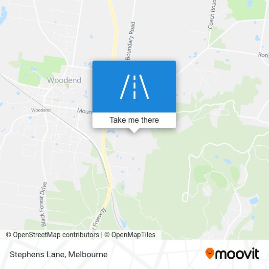 Stephens Lane map