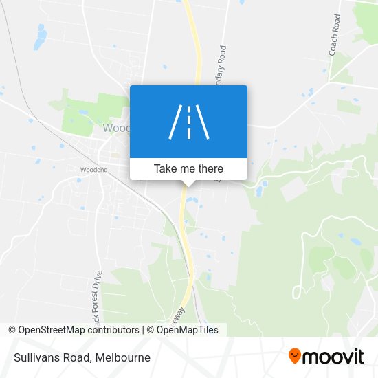Sullivans Road map