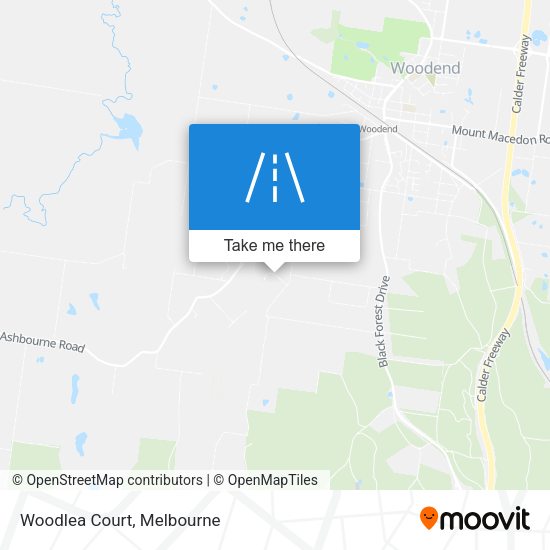 Woodlea Court map