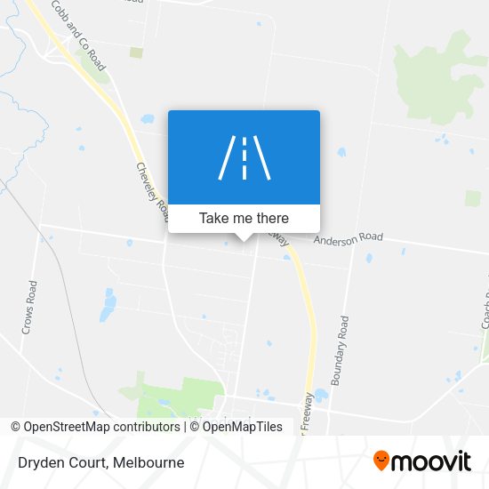 Dryden Court map