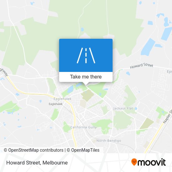 Howard Street map