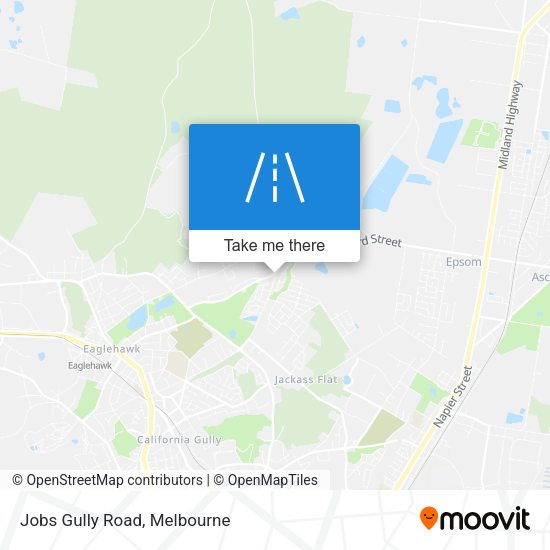 Jobs Gully Road map
