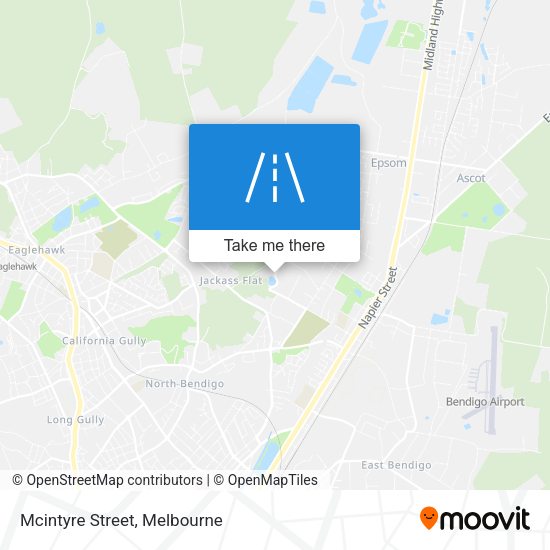 Mcintyre Street map