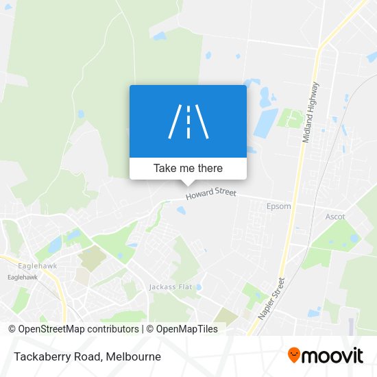 Tackaberry Road map