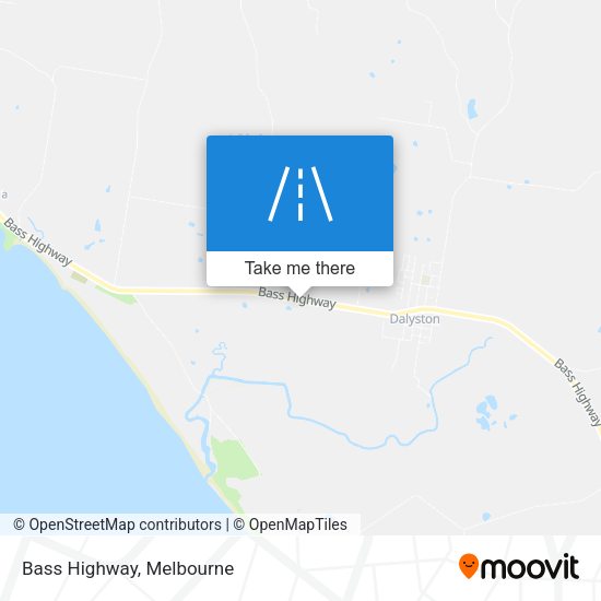 Bass Highway map