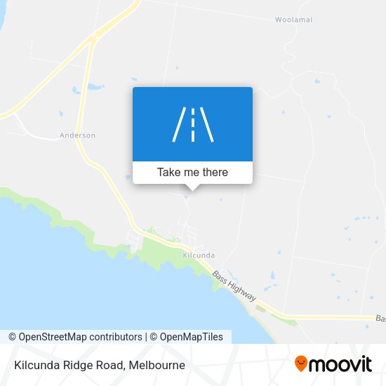 Kilcunda Ridge Road map