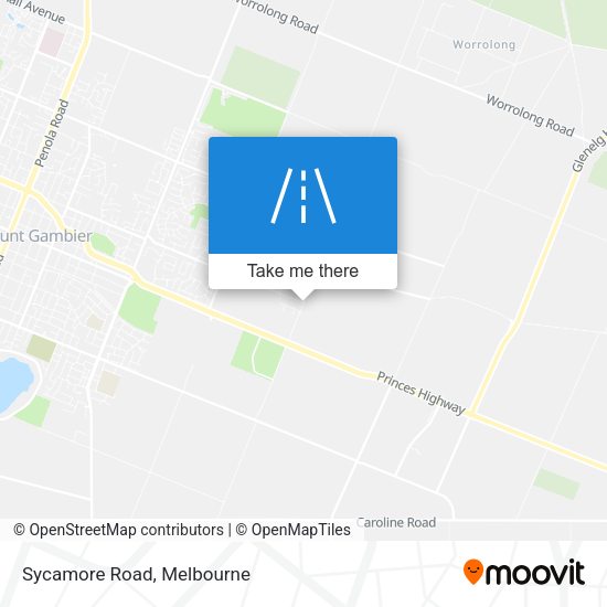 Sycamore Road map