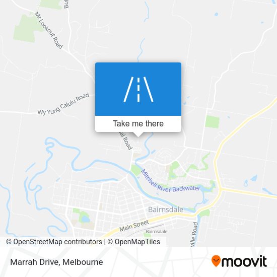 Marrah Drive map