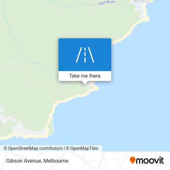 Gibson Avenue map