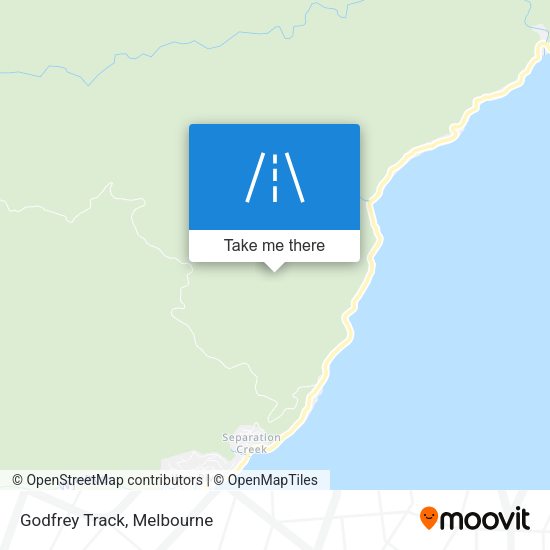 Godfrey Track map