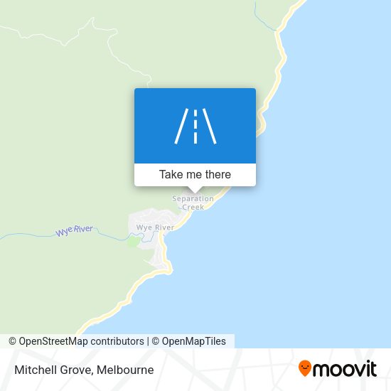Mitchell Grove map
