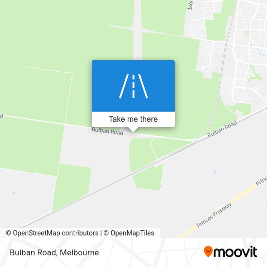 Bulban Road map