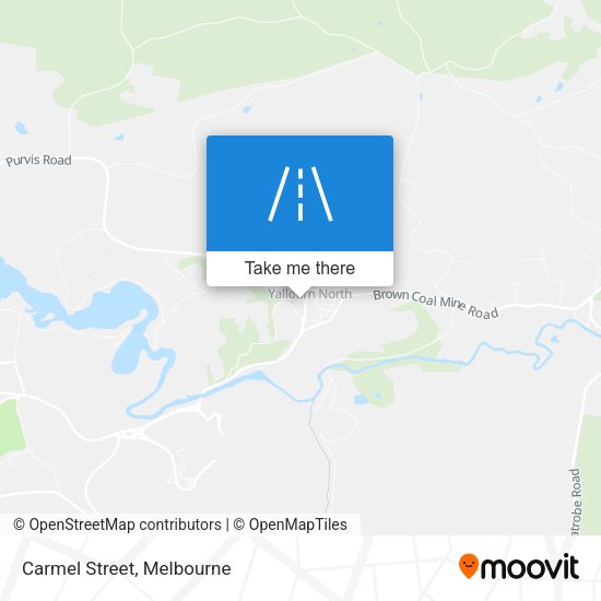 Carmel Street map