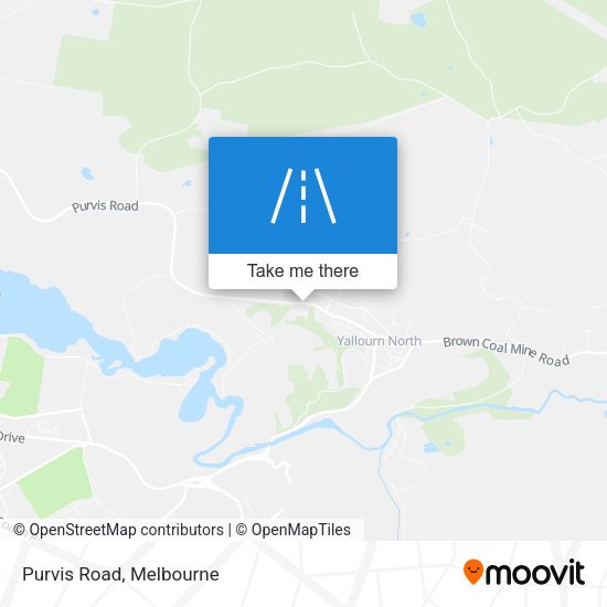 Purvis Road map