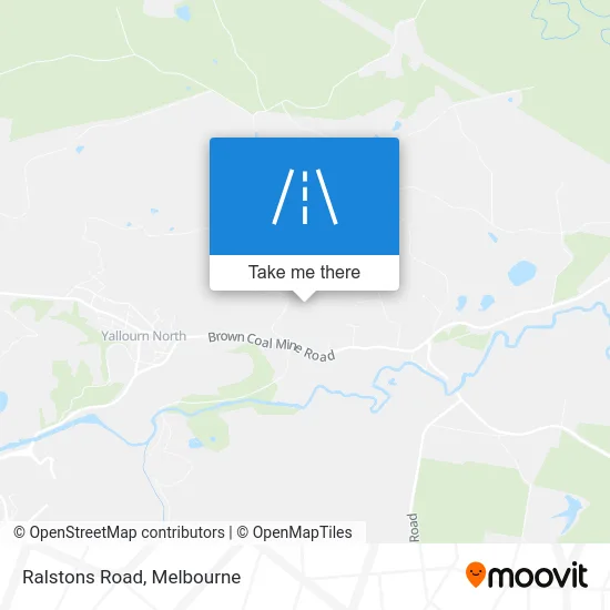 Mapa Ralstons Road
