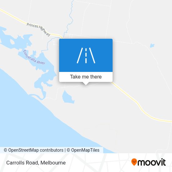 Carrolls Road map