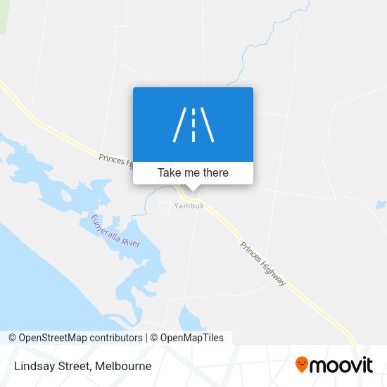 Lindsay Street map