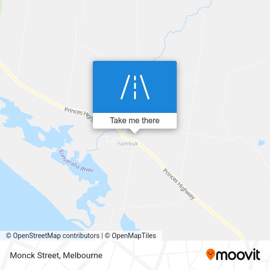 Monck Street map