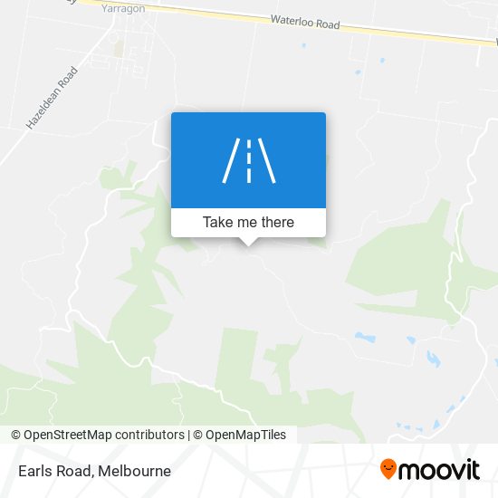 Earls Road map