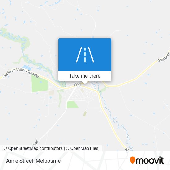 Anne Street map
