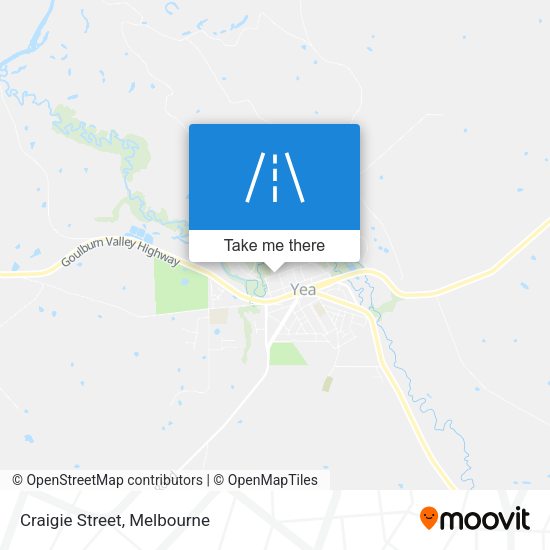 Craigie Street map